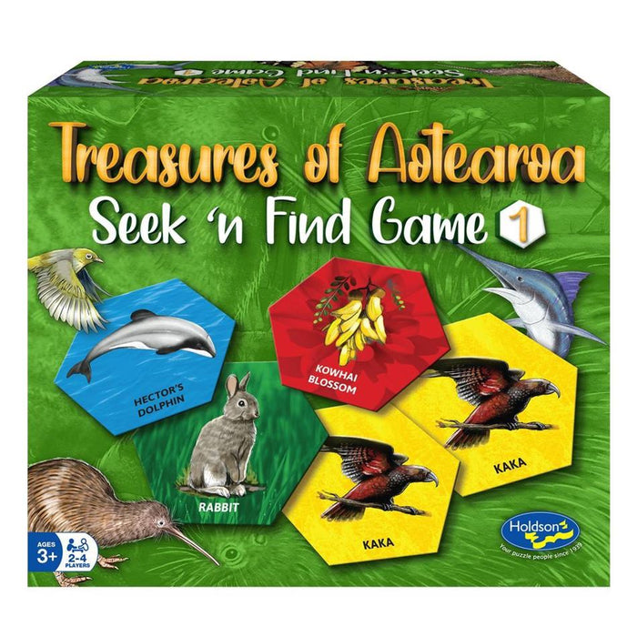 Holdson Game - Treasures of Aotearoa Seek & Find #1 53017