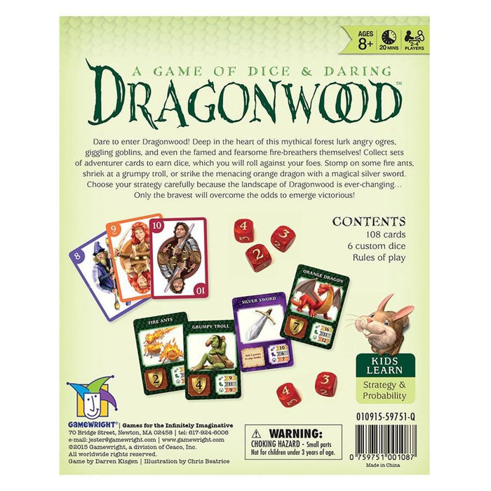 Holdson Dragonwood Card Game 55108