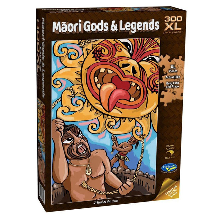 Holdson Puzzle - Māori Gods & Legends, 300pc XL (Māui and the Sun)