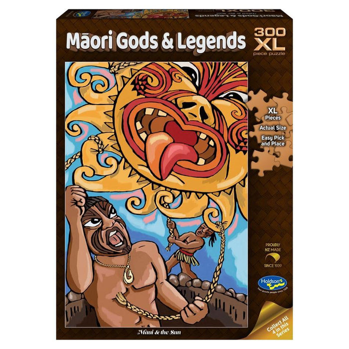 Holdson Puzzle - Māori Gods & Legends, 300pc XL (Māui and the Sun)