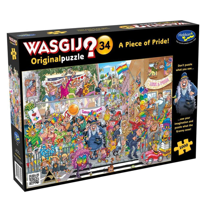 Holdson Puzzle - Wasgij Original 34 1000pc (A Piece of Pride!) 77330