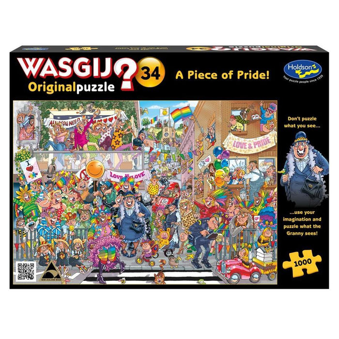 Holdson Puzzle - Wasgij Original 34 1000pc (A Piece of Pride!) 77330