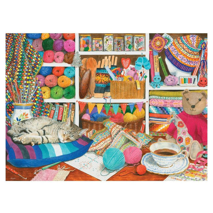 Holdson Puzzle - Artistic Flair, 1000pc (Knit & Crochet) 77505