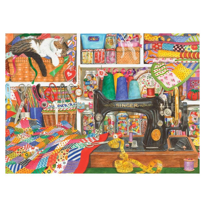 Holdson Puzzle - Artistic Flair, 1000pc (Quilt & Sew) 77506