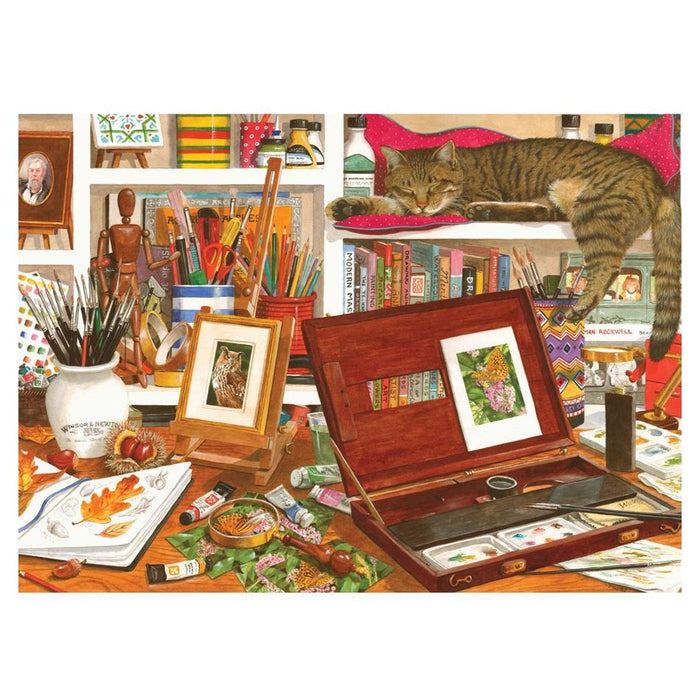 Holdson Puzzle - Artistic Flair, 1000pc (Paint & Draw) 77507