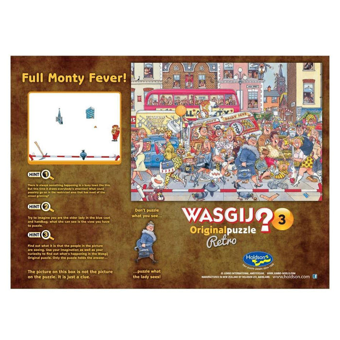 Holdson Puzzle - Wasgij Retro Original 3, 500XL pc (Full Monty Fever!)