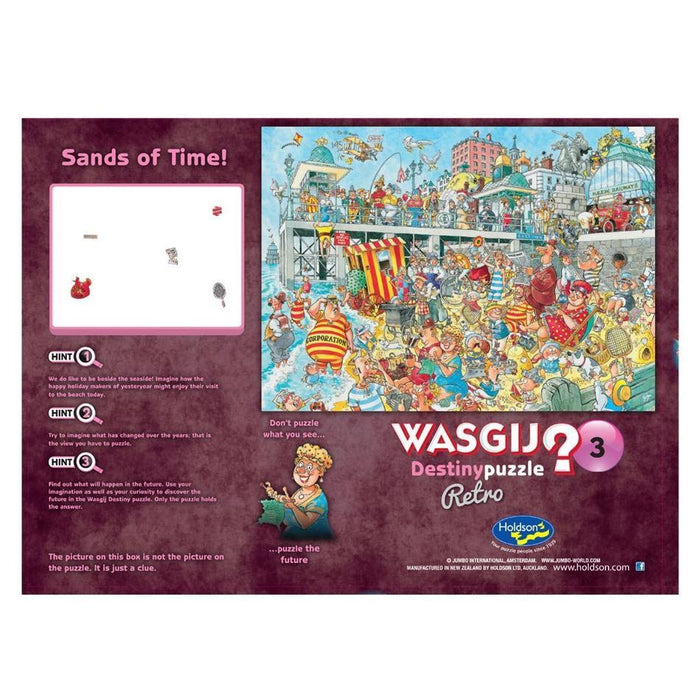 Holdson Puzzle - Wasgij Retro Destiny 3, 500XL pc (Sands of Time)