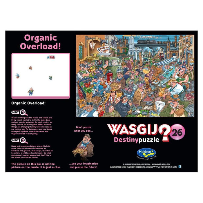 Holdson Puzzle - Wasgij Destiny 26, 1000pc (Organic Overload) 77682