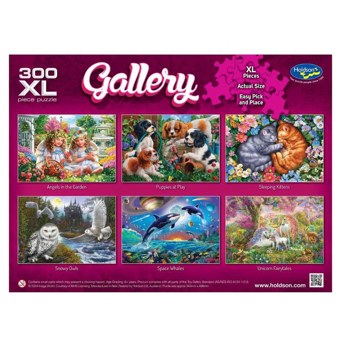 Holdson Puzzle - Gallery Series 10, 300pc XL (Puppies at Play) 77685