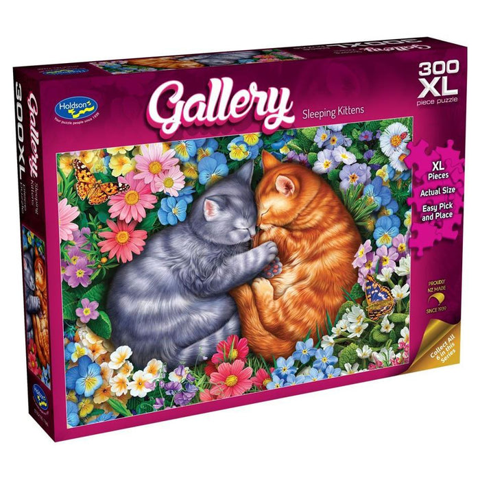 Holdson Puzzle - Gallery Series 10, 300pc XL (Sleeping Kittens) 77686