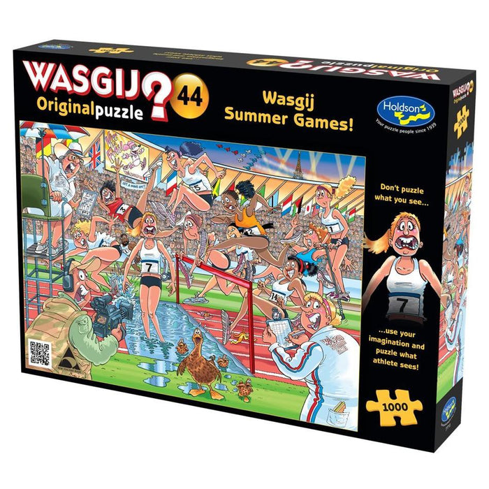 Holdson Puzzle - Wasgij Original 44 1000pc (Wasgij Summer Games)