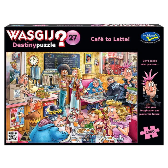 Holdson Puzzle - Wasgij Destiny 27 1000pc (Cafe to Latte) 77720