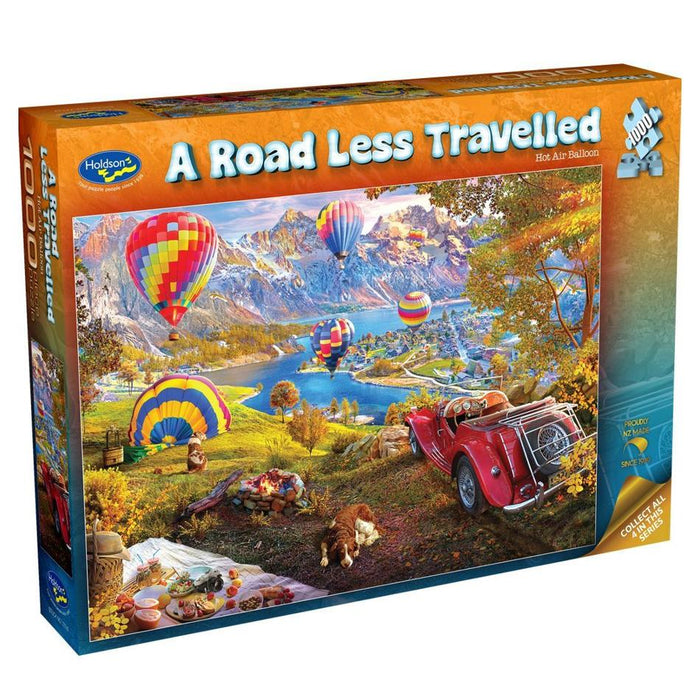 Holdson Puzzle - A Road Less Travelled, 1000pc (Hot Air Balloon)