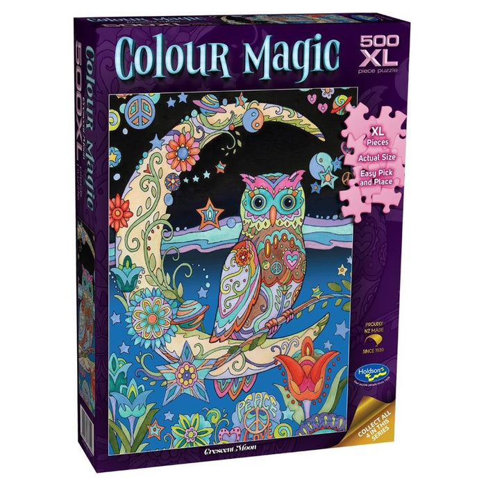 Holdson Puzzle - Colour Magic 500pc XL (Crescent Moon) 77754