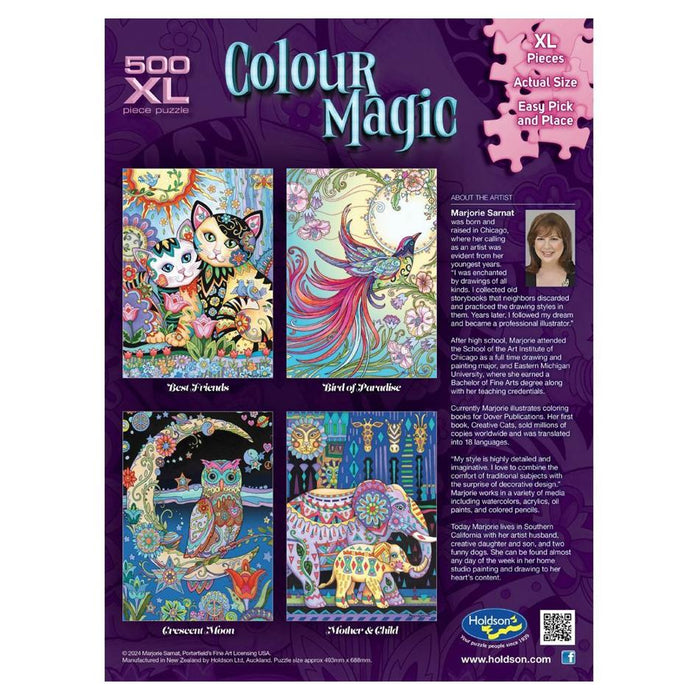 Holdson Puzzle - Colour Magic 500pc XL (Crescent Moon) 77754