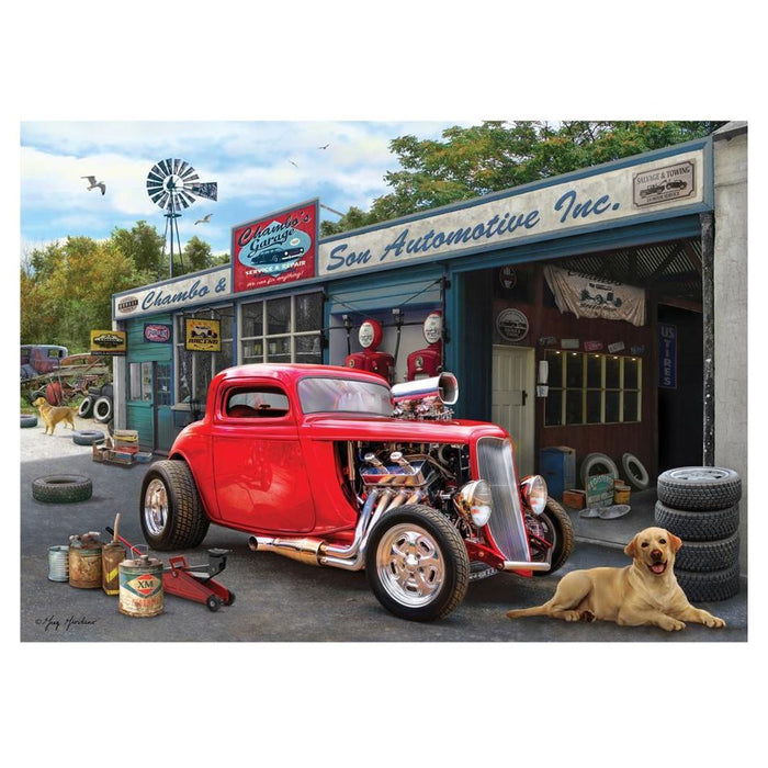 Holdson Puzzle - Back in the Fast Lane, 1000pc (Old School Gearhead)