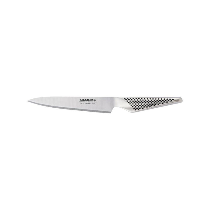 Global Classic 15Cm Utility Knife, Fine Serration Gs-13L 79510 1