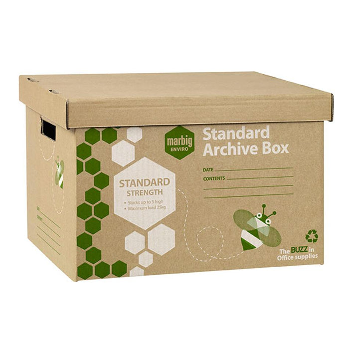 Marbig Enviro Archive Box 5Pk 80020F!5