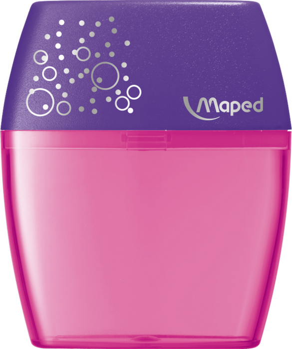Maped Shaker 2-Hole Pencil Sharpener with Canister 8534755