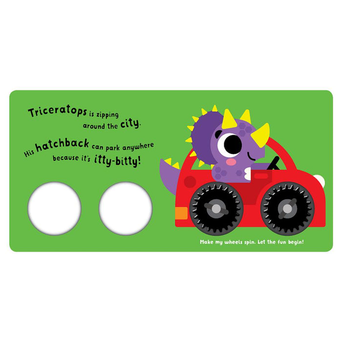 Spin Me Lets Go Dinosaur Board Book