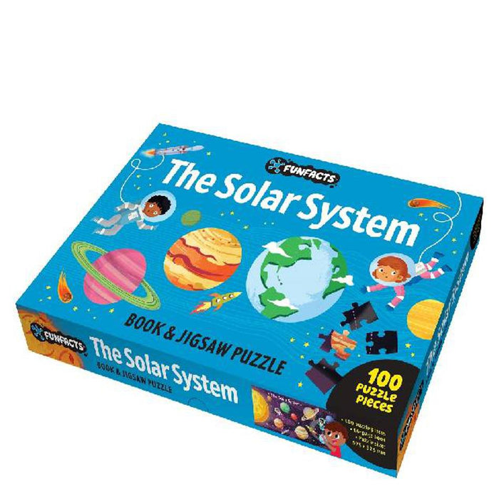 The Solar System Fun Facts Book & Jigsaw -