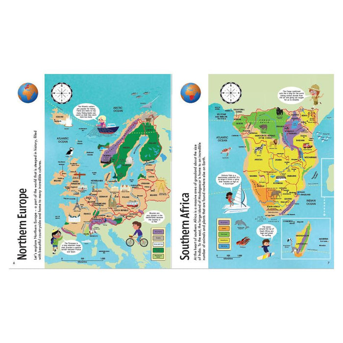 The World Map Fun Facts Book & Jigsaw