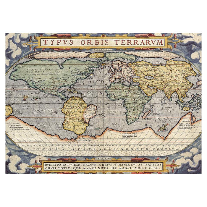 1000PC Antique Maps Abraham Ortelius