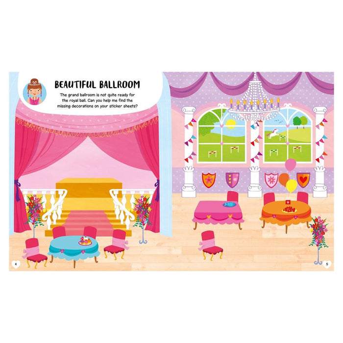 Princess Dolls House Sticker Book