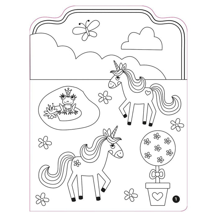 My Favourite Unicorn Colouring