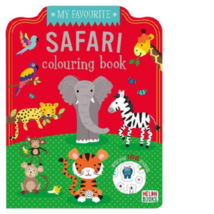 My Favourite  Safari Colouring