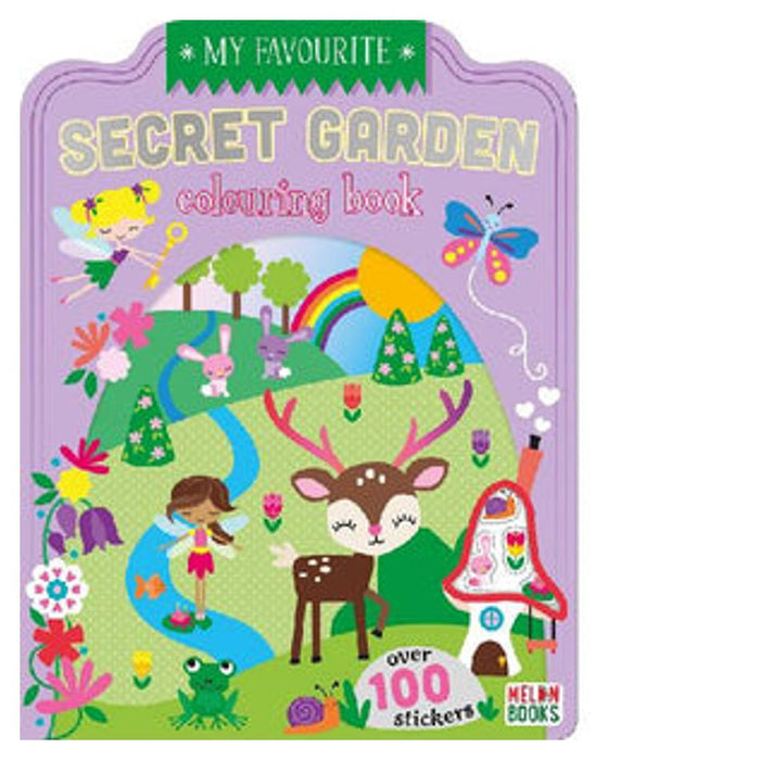 My Favourite Secret Garden Colouring