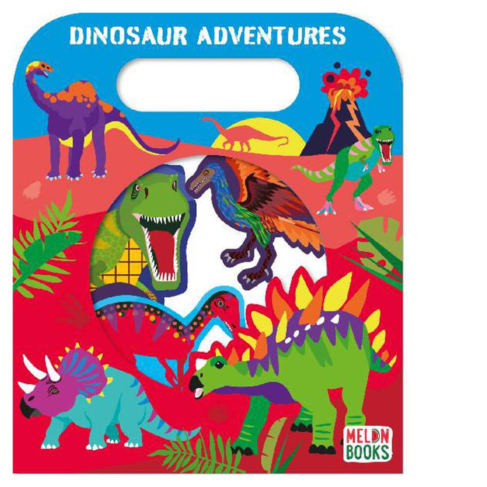 Dinosaur Adventures Die Cut Board