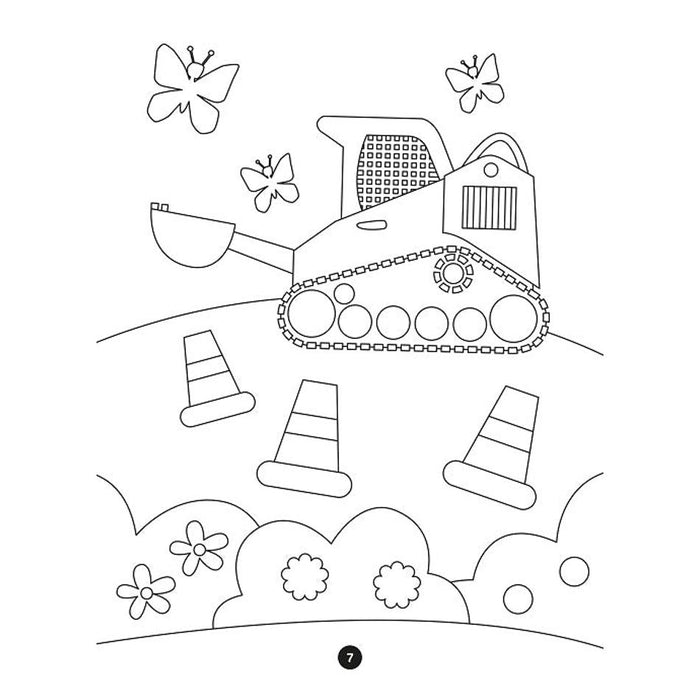 My Favourite Diggers Bumper Colouring Book