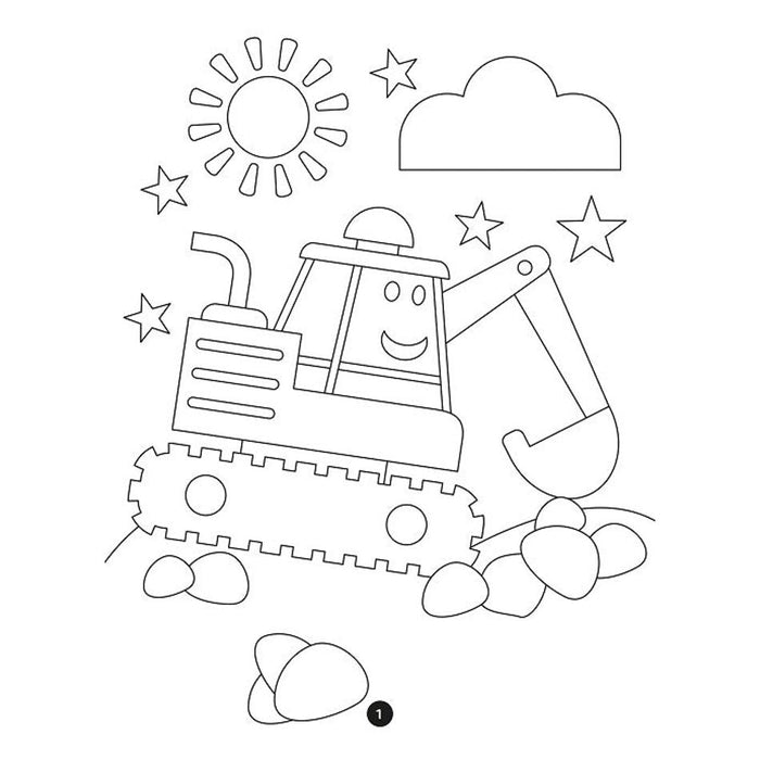 My Favourite Diggers Bumper Colouring Book