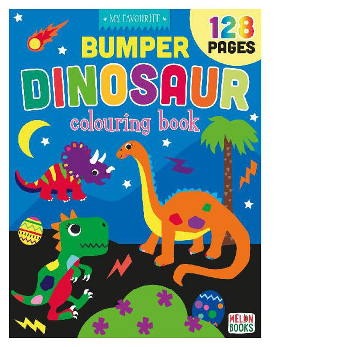 My Favourite Dinosaurs Bumper Colouring