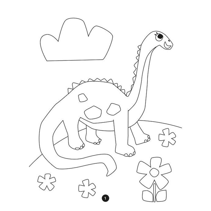 My Favourite Dinosaurs Bumper Colouring