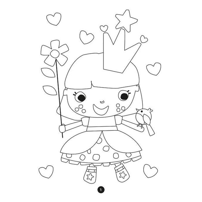 My Favourite Princess Bumper Colouring