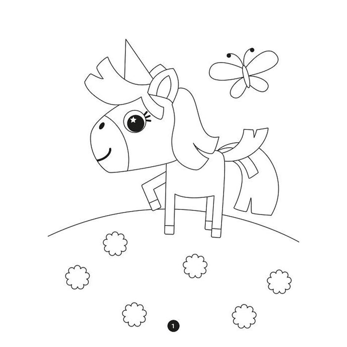 My Favourite Unicorn Bumper Colouring