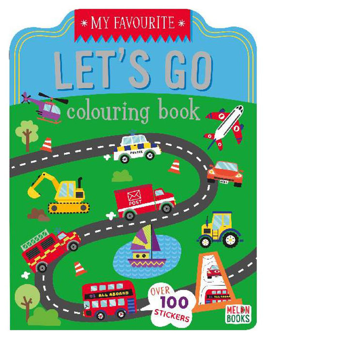My Favourite Lets Go Colouring