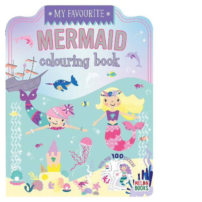 My Favourite  Mermaid Colouring