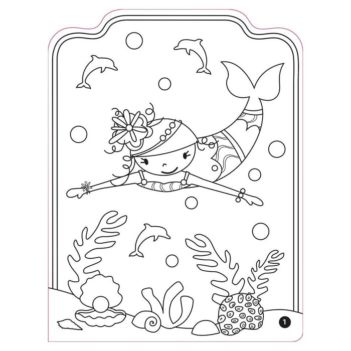 My Favourite  Mermaid Colouring