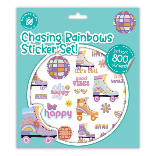 Acme 800-Piece Chasing Rainbows Sticker Set 1000373_1