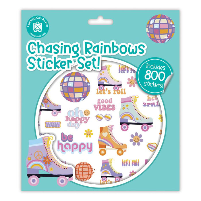 Acme 800-Piece Chasing Rainbows Sticker Set 1000373_1