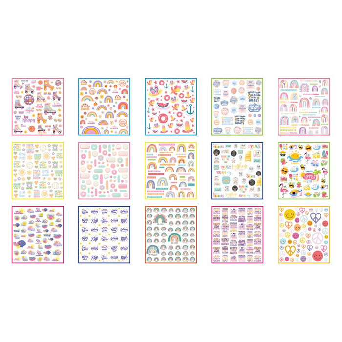 Acme 800-Piece Chasing Rainbows Sticker Set 1000373_2