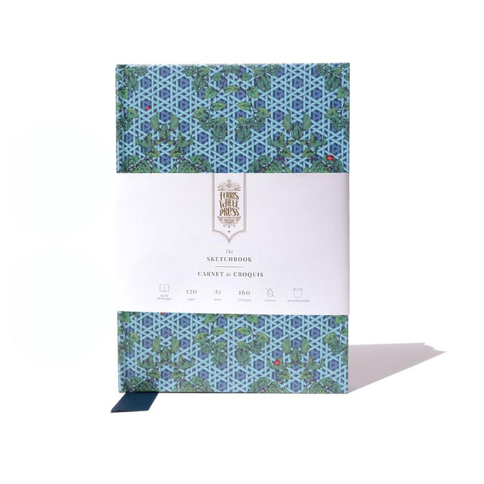 Acme A5 Sketchbook 160gsm 120 Pages Rattan Teal 1000151_1