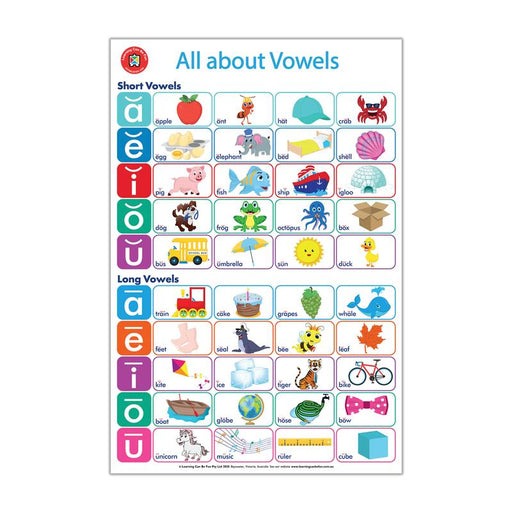 Acme All About Literacy Poster Set of 4 - 74x50cm_2