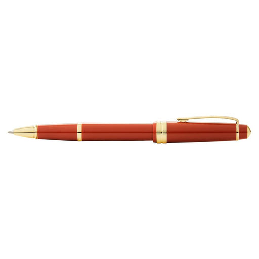 Acme Bailey Light Amber Resin Gold Rollerball Pen 1001443_1