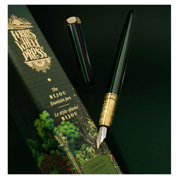 Acme Bijou Emerald Gardens Fountain Pen Limited Edition 1000425_6