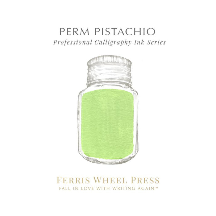 Acme Calligraphy Ink 28ml - Perm Pistachio Green 1002003_3