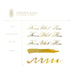 Acme Calligraphy Ink Golden Gala 28ml - Sparkling Gold_5